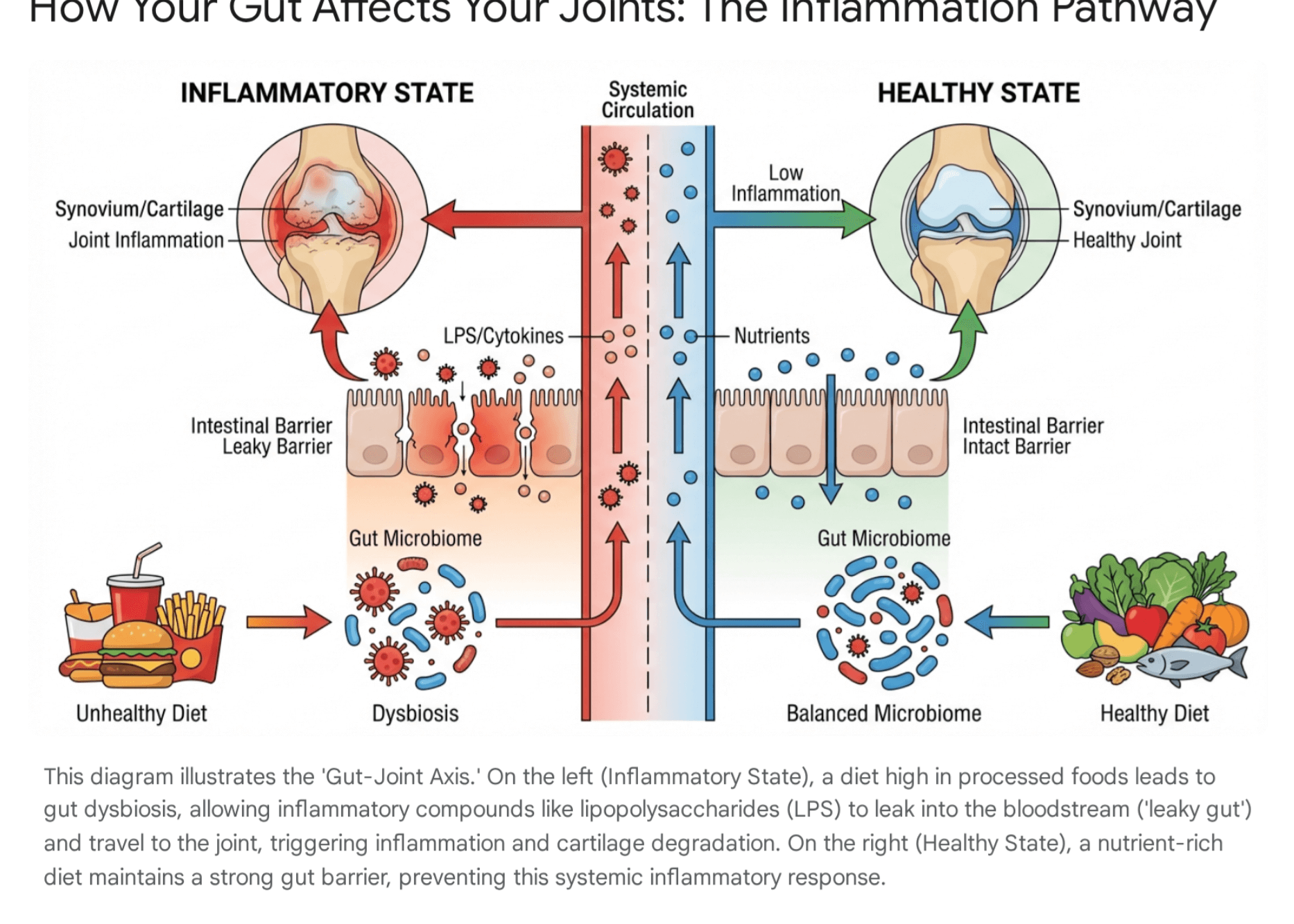 gut health diagram
